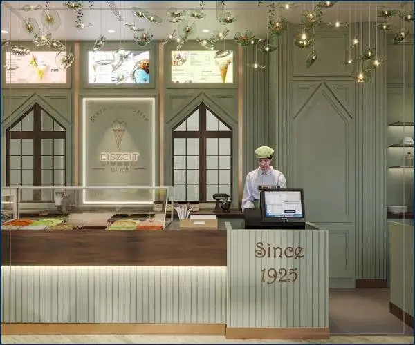 Eiszet Ice Cream Shop project in UAE