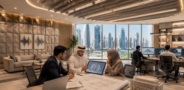 office interior design Business Bay