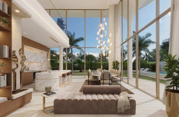 penthouse interior design Palm Jumeirah